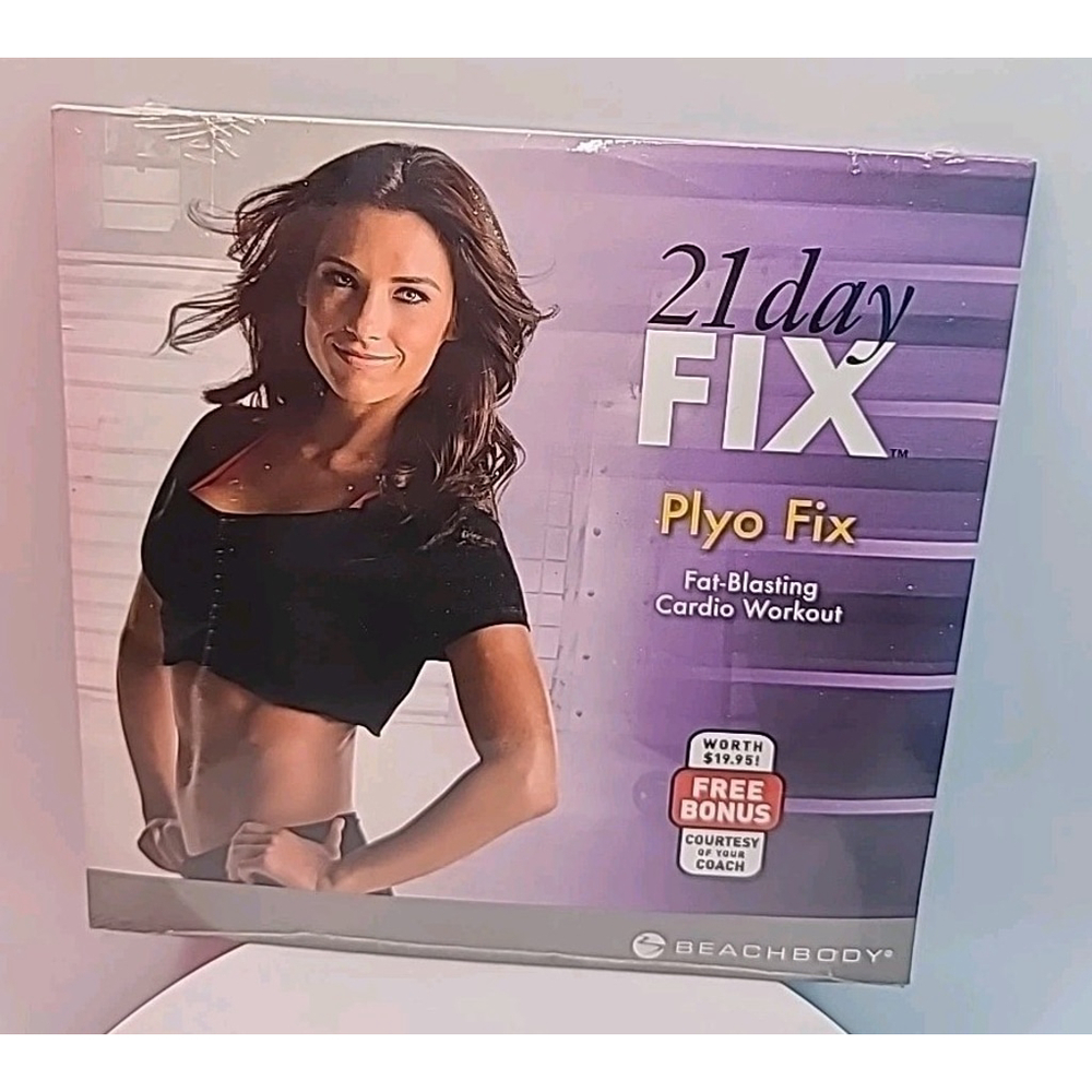 21 Day Fix Plyo Fix DVD Fat Blasting Cardio Workout With Autumn Calabrese New